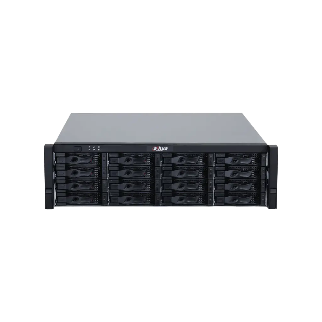 DHI-EVS5016S-V2. Storage Dahua de 16 bahías de discos, soprta HDD de hasta 20TB soporta Raid (0/1/5/6/10/50/60), Hot-Swap, N+M, ANR